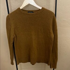 Pendleton Brown Crew Neck Sweater Fine Knit